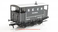931001 Rapido SECR 6 Wheel Brake Van - No. 2033 - SECR grey with black underframe